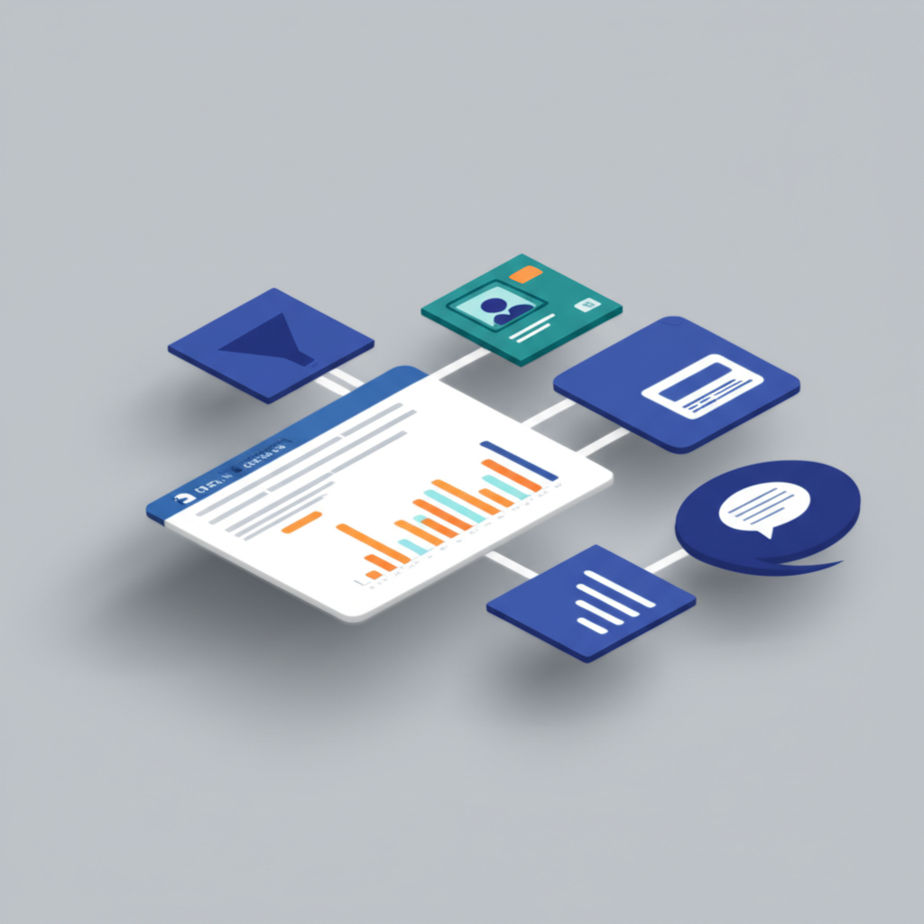 Инфографика, иллюстрирующая 10 лучших инструментов CRM для бизнеса