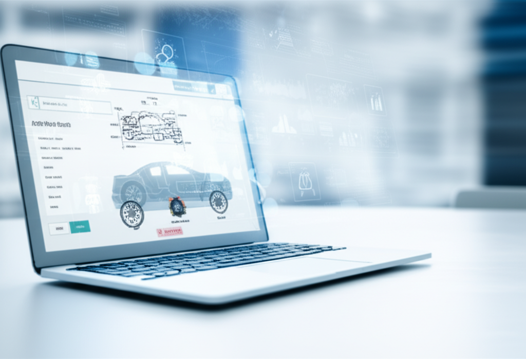 Детальный анализ платформы и abcp отзывы на экране ноутбука в современном офисе.