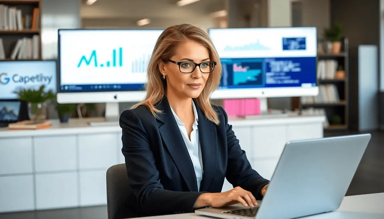 Аналитик использует парсинг сайтов без программирования для анализа данных.