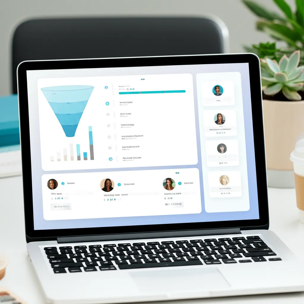 Современный интерфейс, который предлагает бесплатная CRM для управления задачами и клиентами