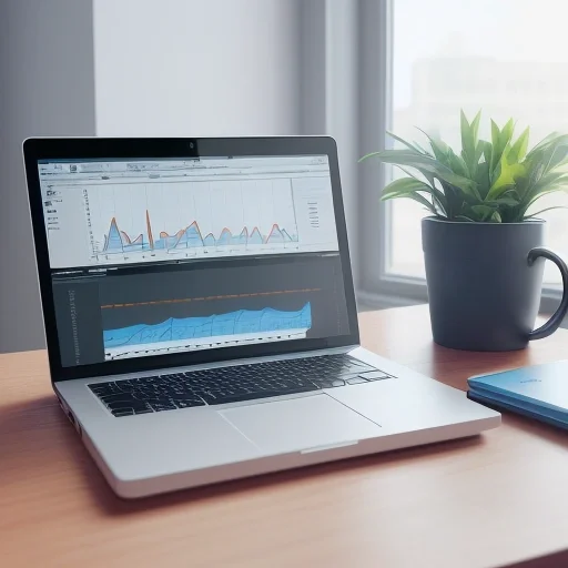 Современное рабочее место аналитика, где профессиональная Аналитика данных excel отображается на экране в виде дашбордов