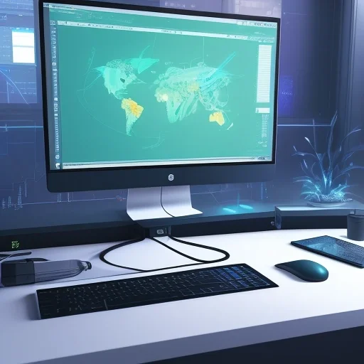Современное рабочее место аналитика, где применяется Аналитика данных google analytics для визуализации бизнес-метрик