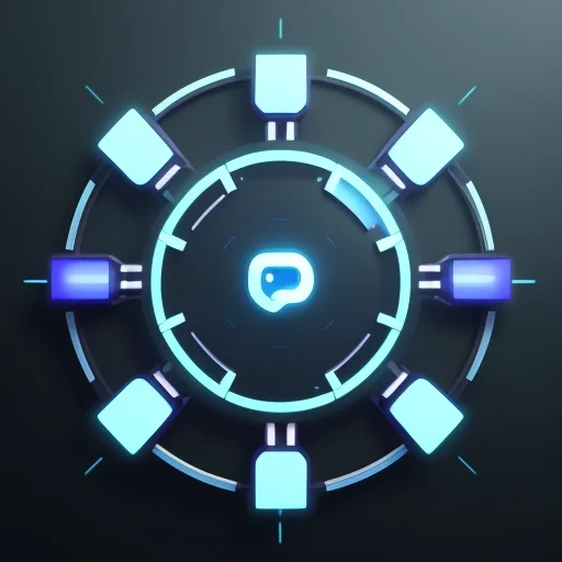 Схематичная визуализация процесса Api интеграция соцсети с передачей данных между сервером и социальными платформами