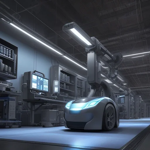 Современная Автоматизация производства: совместная работа робота-кобота и специалиста на высокотехнологичном заводе