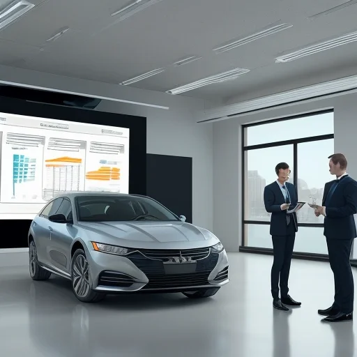 Практическое использование Crm система для автосалона на планшете менеджера в современном дилерском центре