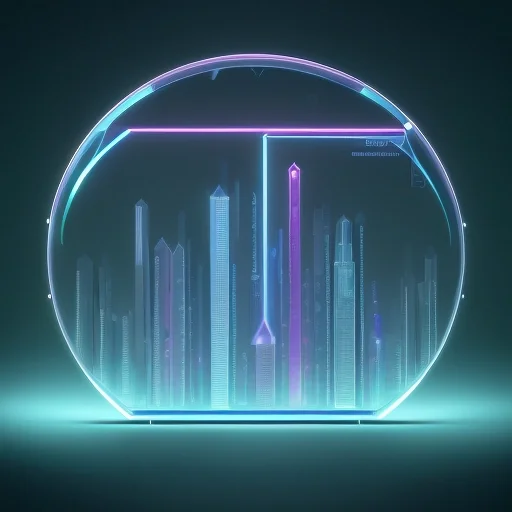 Современные Data science дашборды с трехмерными графиками и предиктивной аналитикой в высокотехнологичном офисном интерьере