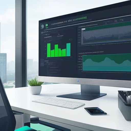 Рабочее место с монитором, на котором открыты Лучшие бесплатные открытые crm 2026 для управления бизнесом