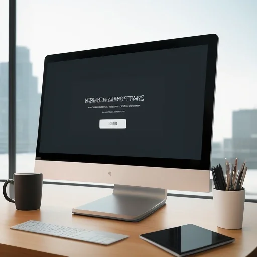 Рабочее место с ноутбуком, где показаны Лучшие дополнения, расширения и приложения для gmail 2026 на экране