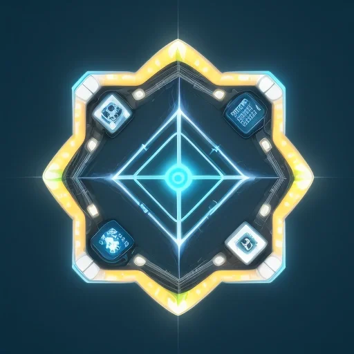 Схематичное изображение процесса масштабирование приложения через расширение сети серверов и облачных модулей в 3D стиле