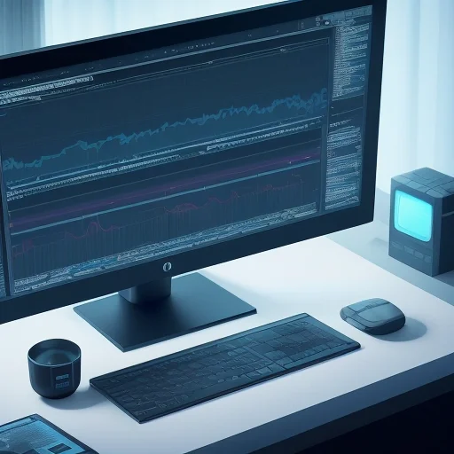 Цифровая визуализация процесса Парсинг данных из csv на экране современного монитора в офисе аналитика