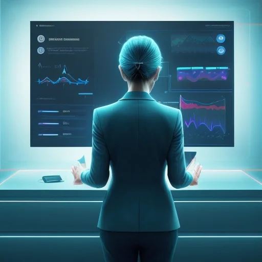 Тенденции и прогнозы развития программного обеспечения crm 2026 в визуализации футуристичного интерфейса управления данными