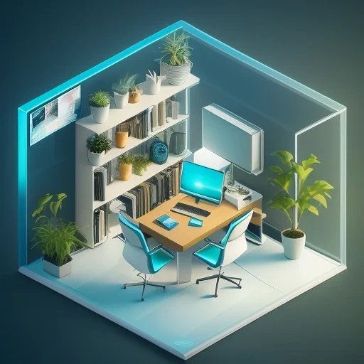 Аналитическая инфографика и рабочее место эксперта, демонстрирующее Типы блогов заработок 2026 на мониторах.