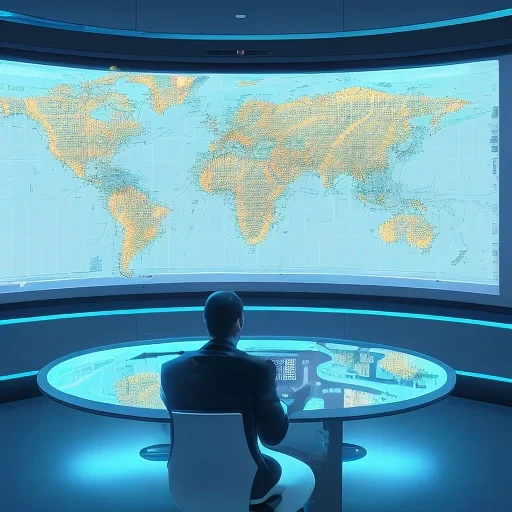 Цифровизация цепочек поставок: лидеры 2026 в современном центре управления с голографическими картами и аналитикой