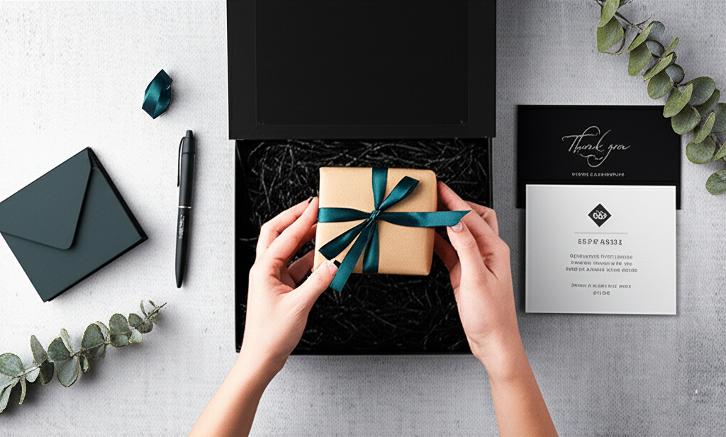 Продуманные варианты того, что положить в подарок клиенту для укрепления деловых отношений.