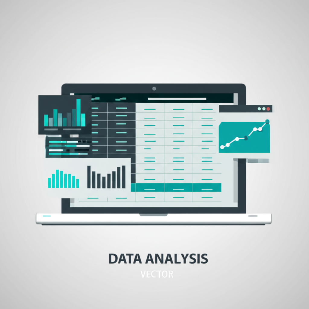 Визуализация данных, извлеченных из csv датасета, на экране ноутбука
