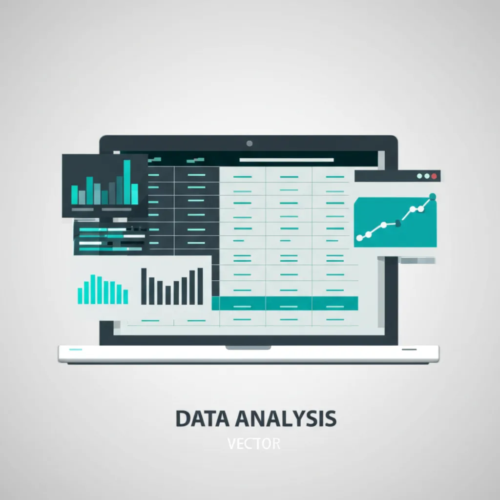 Визуализация данных, извлеченных из csv датасета, на экране ноутбука