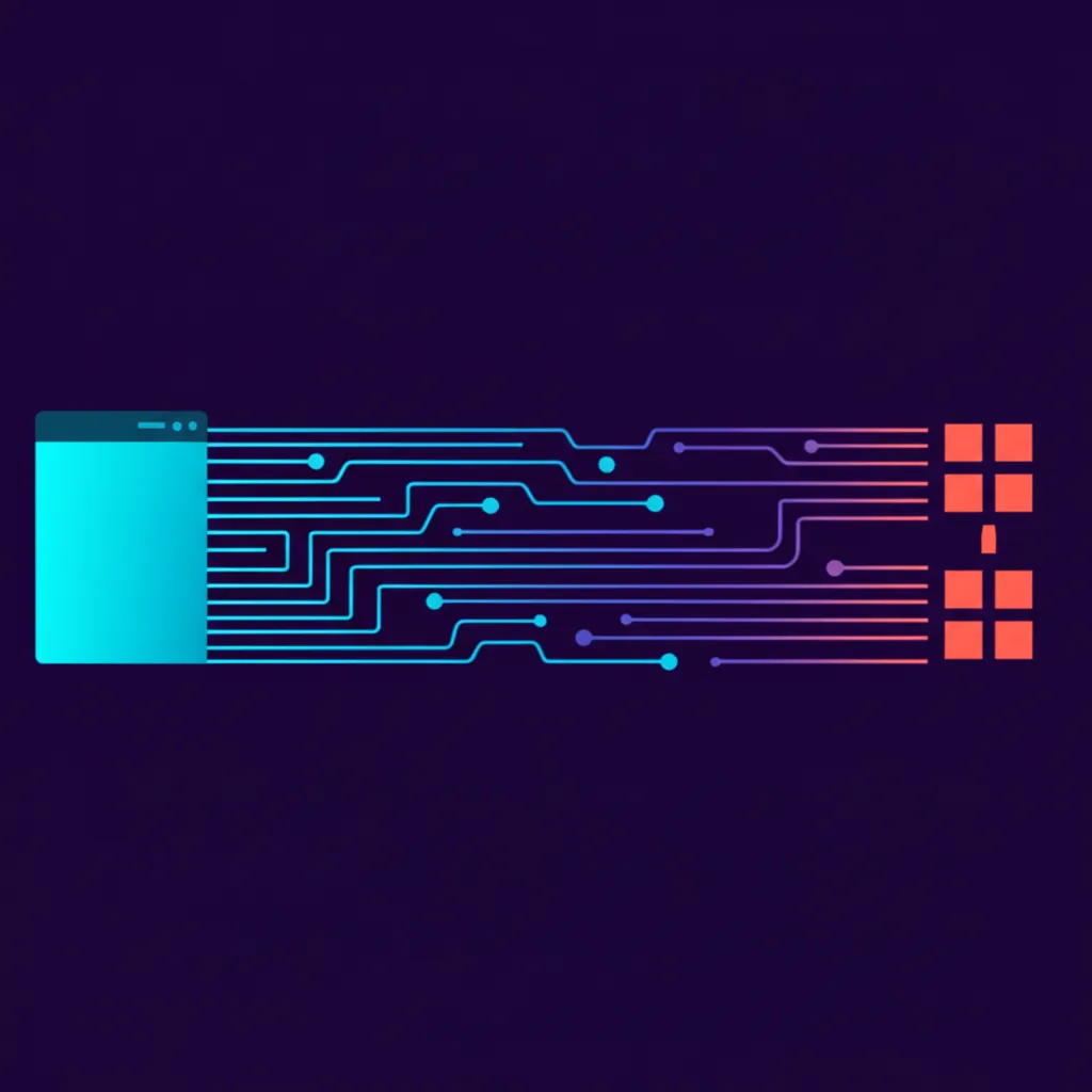 Визуализация процесса, объясняющая, что такое парсинг данных с сайтов.