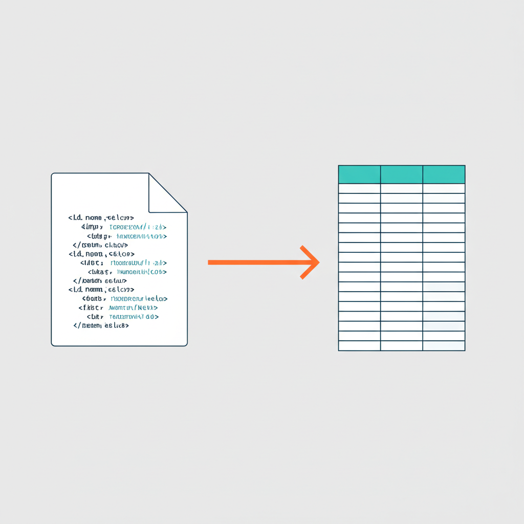 Визуализация структуры csv датасет из текстового файла в упорядоченную таблицу данных.