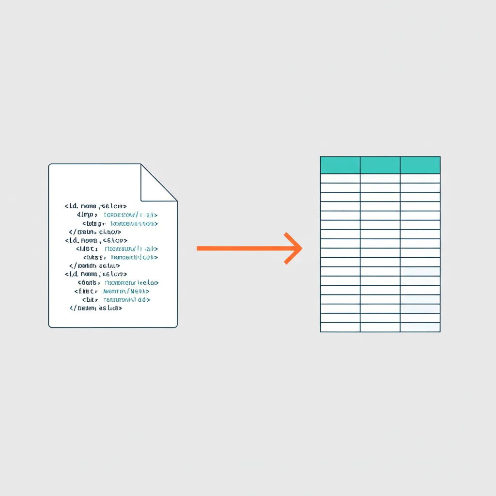 Визуализация структуры csv датасет из текстового файла в упорядоченную таблицу данных.
