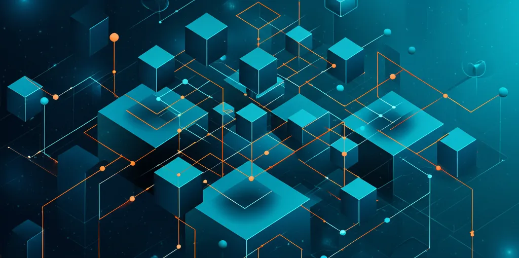 Абстрактная визуализация, иллюстрирующая датасеты для анализа пользователей