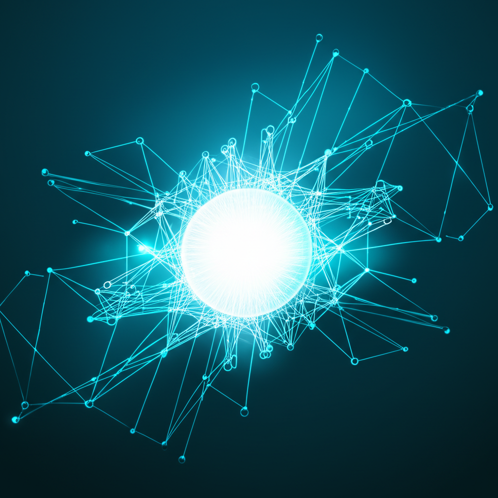 Абстрактная визуализация, иллюстрирующая датасеты статистики для аналитики данных.