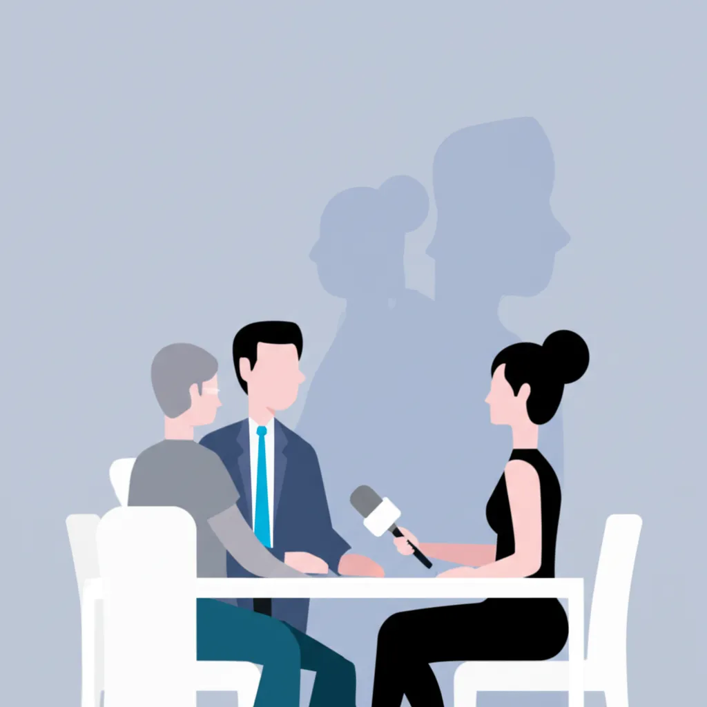 Профессиональная дискуссия, иллюстрирующая вопрос, должен ли пиарщик присутствовать на интервью.