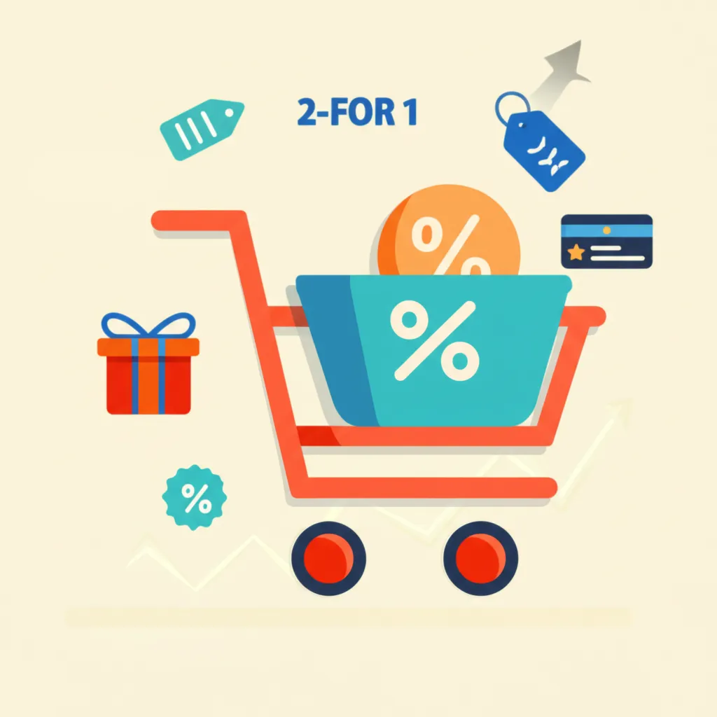 Рабочие идеи для запуска акций и скидок в бизнесе на инфографике.