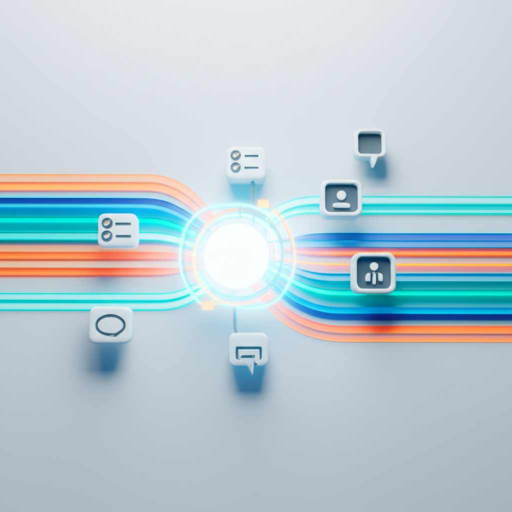 Современные инструменты для управления проектами и совместной работы на экране ноутбука.