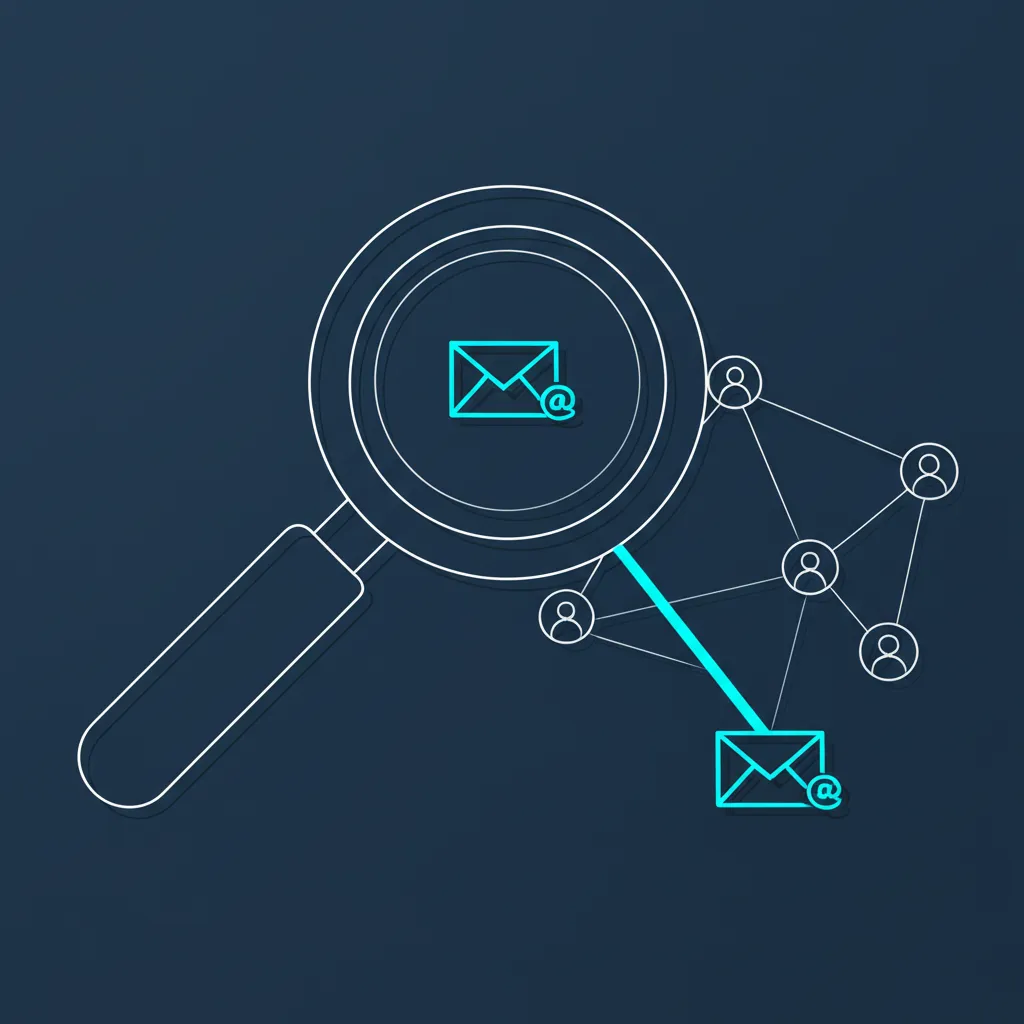 Современные инструменты поиска электронной почты, представленные в виде инфографики.