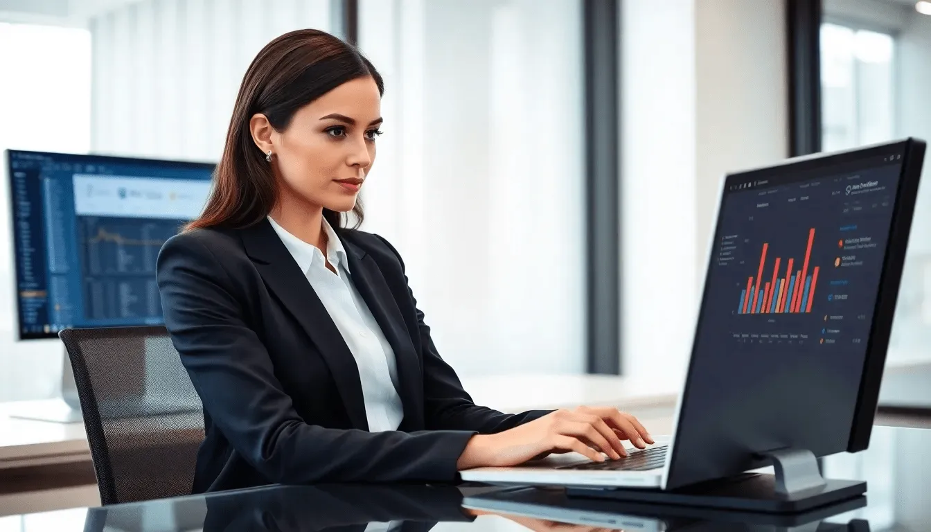 енеджер по B2B продажам анализирует данные: платформа для b2b ecommerce