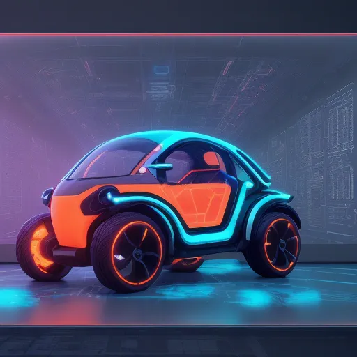 Динамичное изображение генеративный ии: идея-фабрика для индустрий, генерирующей дизайны машин, архитектурные проекты и маркетинговые кампании.