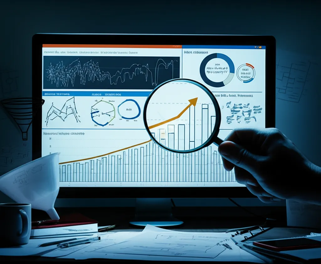 Специалист анализирует данные, используя Google Analytics как получить правду о трафике на сайт.
