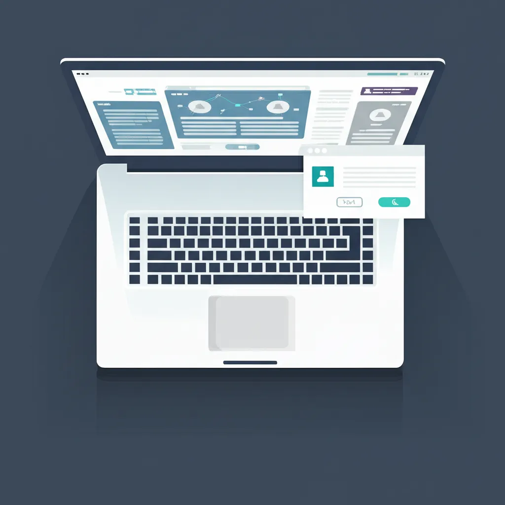 Специалист ищет хедхантер контакты на стилизованном интерфейсе для установления профессиональной связи.