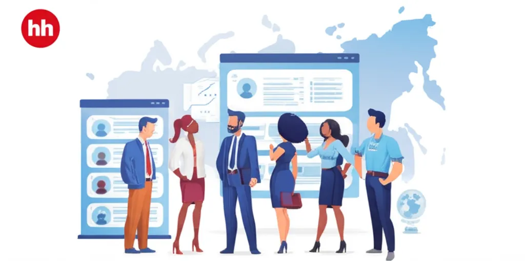 Современный интерфейс платформы ххру россия для поиска работы и построения карьеры