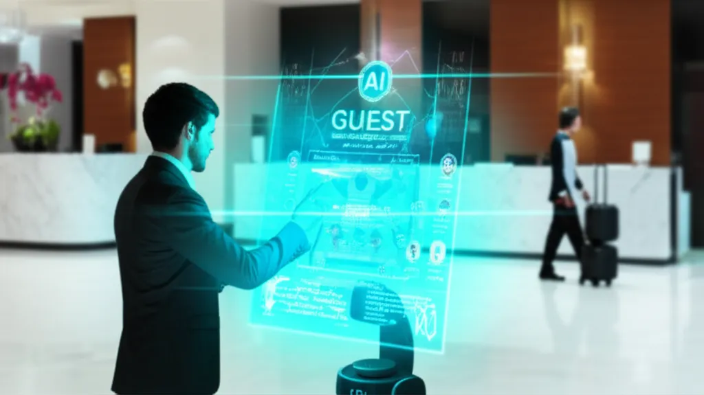 Интерактивный интерфейс и робот-помощник как пример использования ИИ в туризме и гостеприимстве