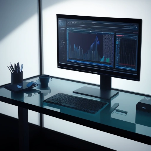 Рабочее место профессионала, использующего современные Инструменты бизнес аналитика 2025 для визуализации данных.