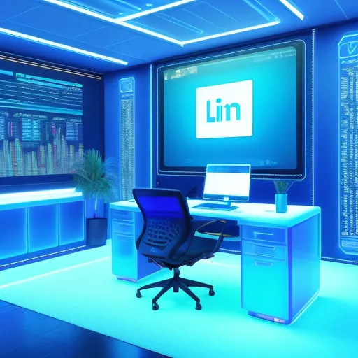 Визуализация процесса как генерировать лиды linkedin 2026 с использованием AI и аналитики в современном офисе