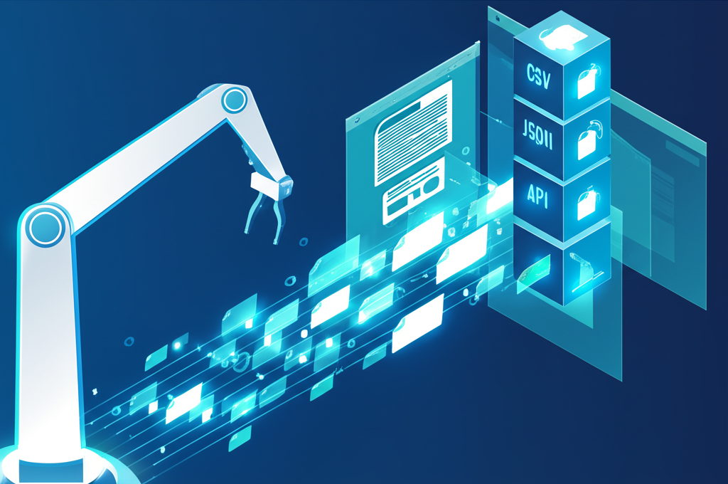 Человек выбирает, какой купить парсер для автоматического сбора данных с сайтов.