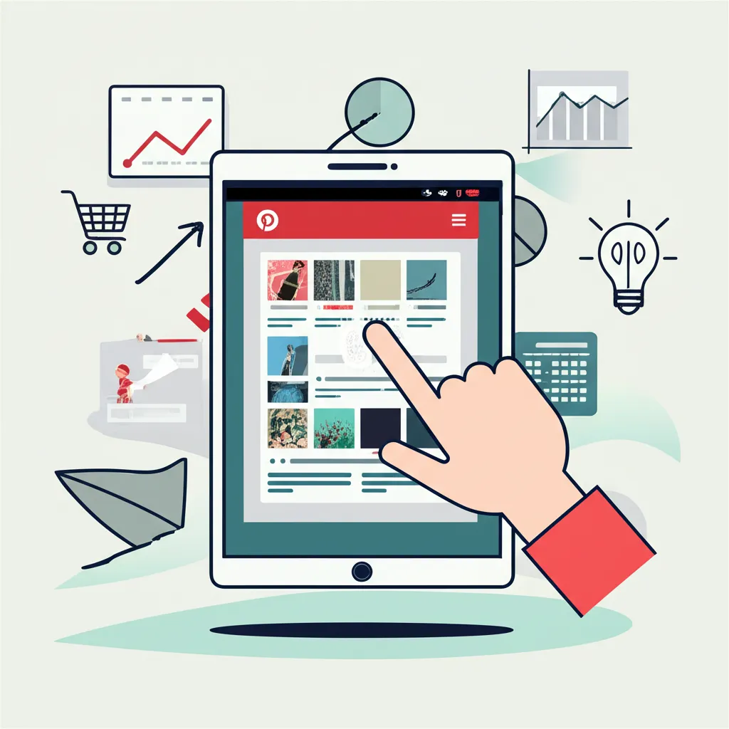 Инфографика, объясняющая, как использовать Pinterest для бизнеса для роста и привлечения клиентов.