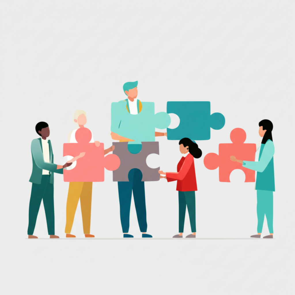 Команда маркетологов анализирует данные, чтобы использовать репрезентативность в маркетинге