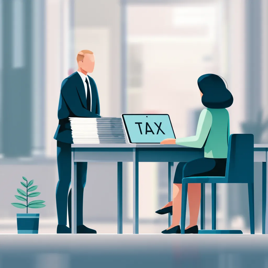 Руководство о том, как общаться с налоговым инспектором: спокойная деловая встреча