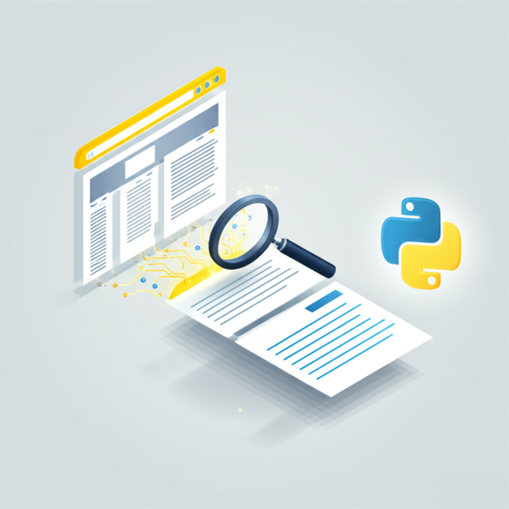 Детальная инфографика, которая показывает, как парсить google search results в python с помощью скриптов и API.