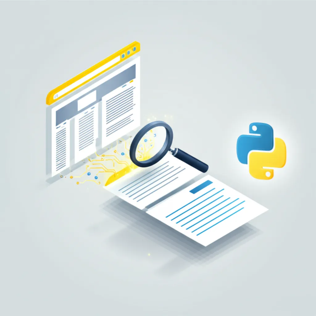 Детальная инфографика, которая показывает, как парсить google search results в python с помощью скриптов и API.