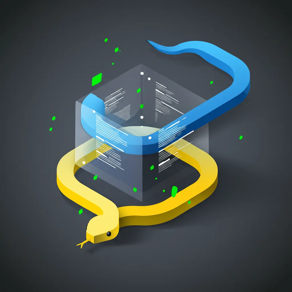 Иллюстрация, объясняющая, как парсить на питоне: извлечение данных с веб-страницы с помощью кода.