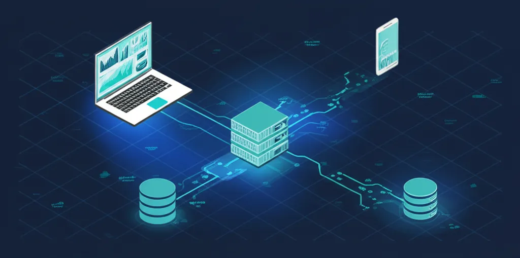 Схематичное изображение, как можно парсить сайты через API для получения структурированных данных.