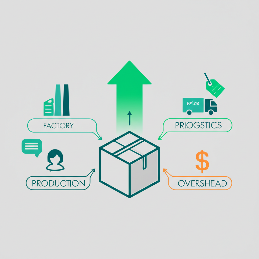 Графики и калькулятор на столе, иллюстрирующие, как правильно сделать наценку на товар для увеличения прибыли