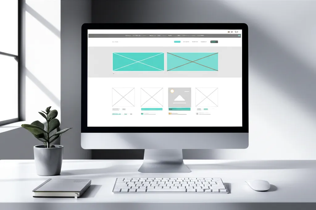 Рабочее место дизайнера, где создаются лучшие услуги по веб-дизайну