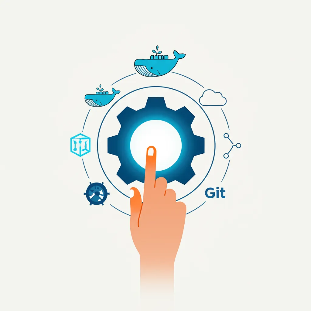 Схематичное изображение, которое иллюстрирует, как выбрать провайдера devops среди множества технологий.