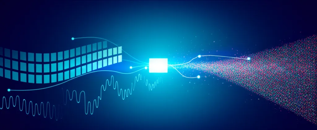 Инфографика, наглядно показывающая, какие бывают датасеты: структурированные, неструктурированные и временные ряды.