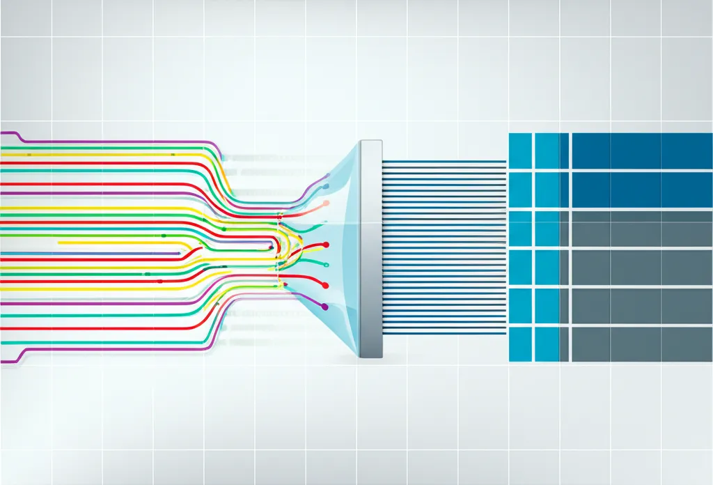Кластеризация и дедупликация данных, объединение результатов из разных источников: визуализация процесса очистки и структурирования информации.